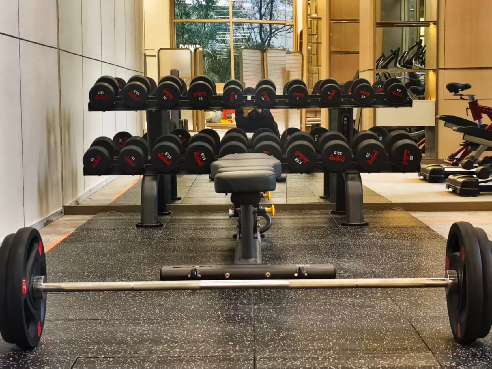 悍德森| 某開發(fā)商樓盤銷售部 健身房配置方案